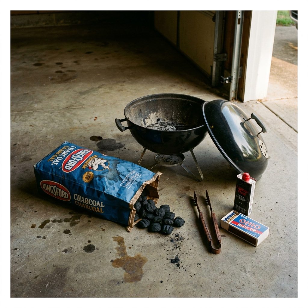 The Charcoal Bag That Was Either Bone Dry or Completely Soggy, No In-Between