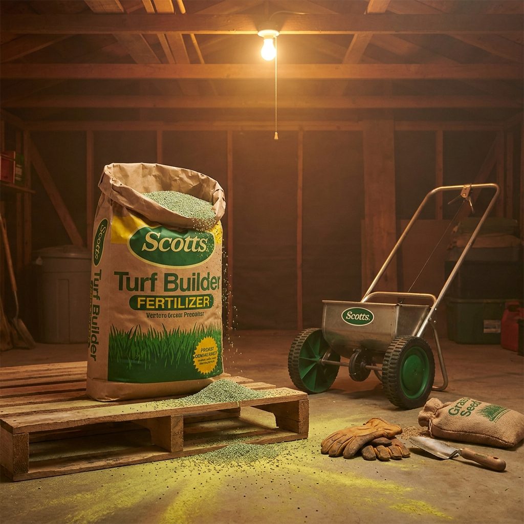 The Bag of Fertilizer That Made the Whole Garage Smell Like a Chemistry Experiment Gone Wrong