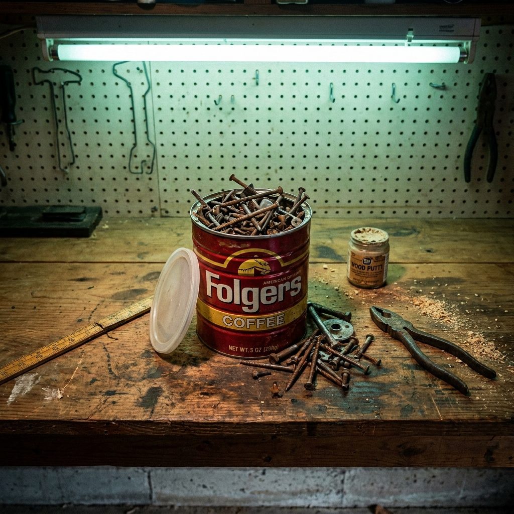 The Coffee Can of Screws That Was Basically an Archaeological Site