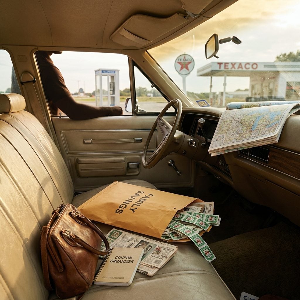 The Envelope of S&H Green Stamps and Clipped Coupons for Every Roadside Stop