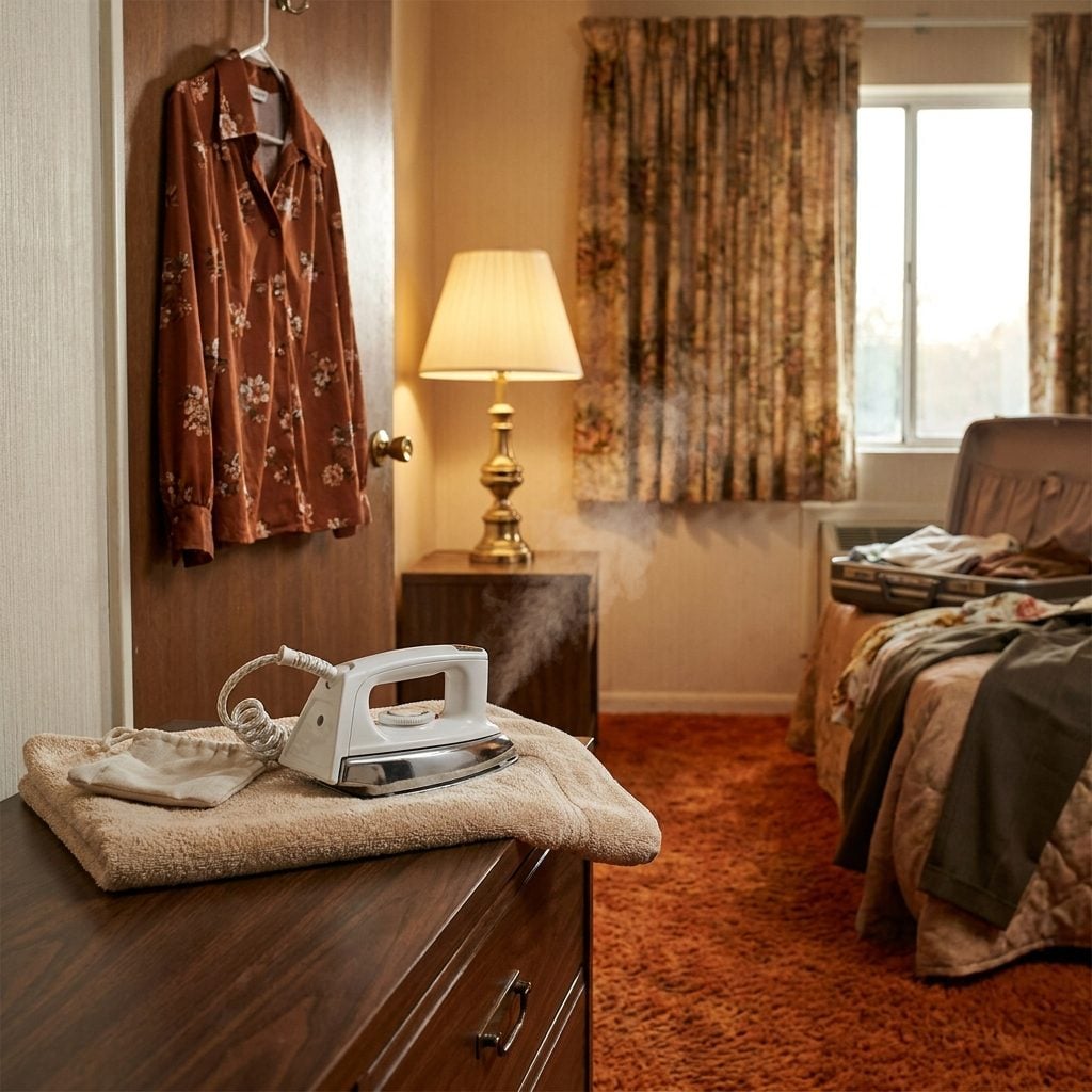 A Portable Travel Iron Because Hotel Irons Were Never Trusted