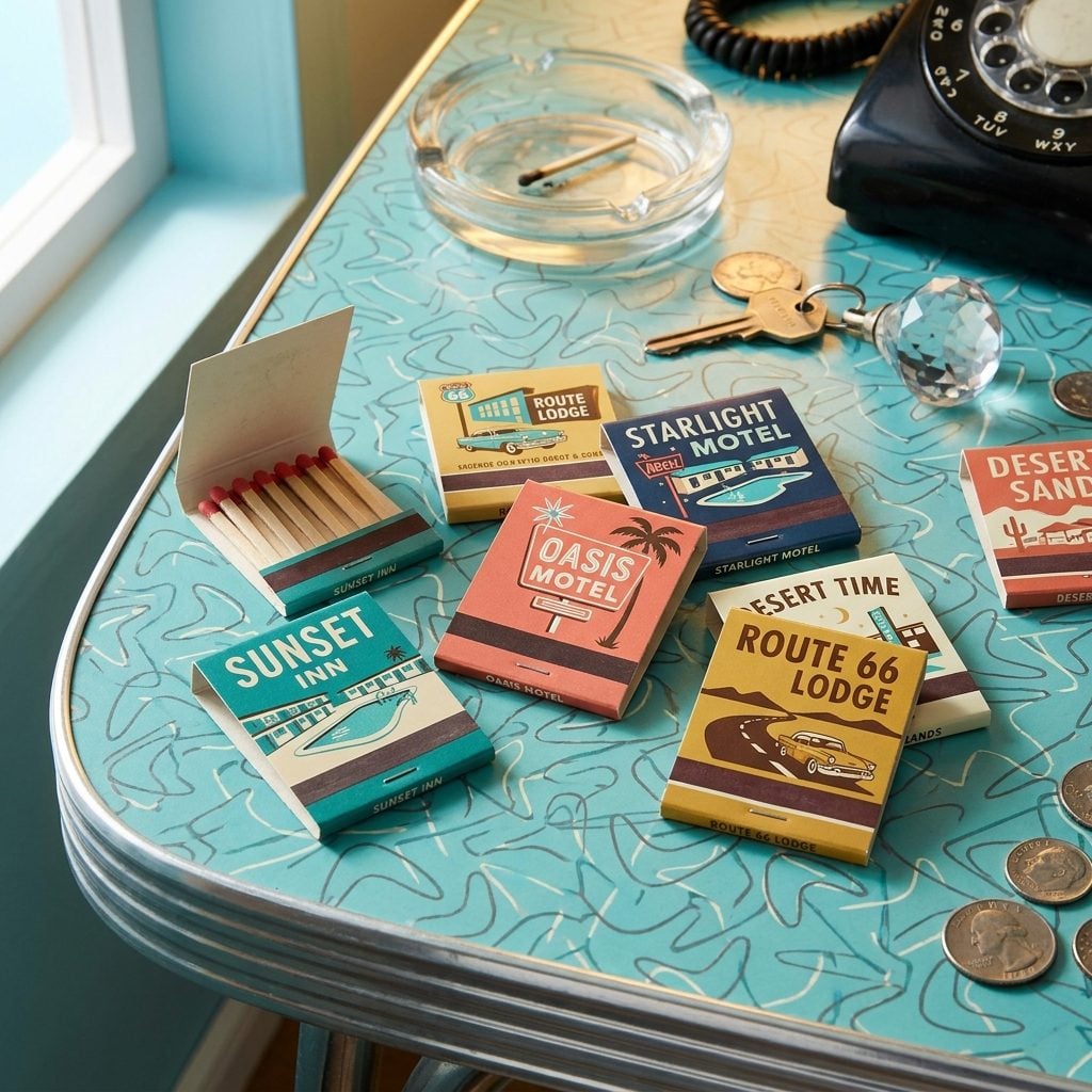 Matchbooks Printed with the Motel Name That Ended Up in Every Junk Drawer in America