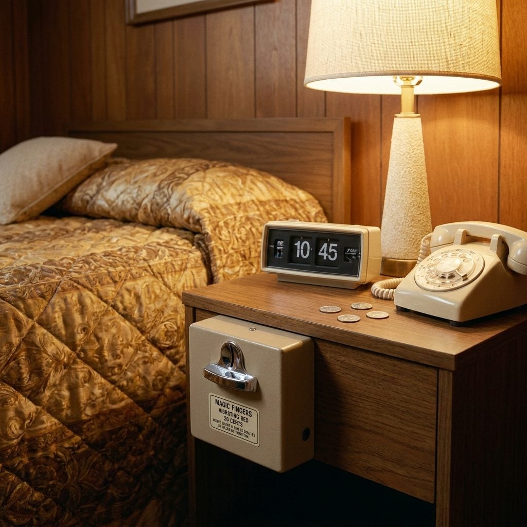 Magic Fingers: The Vibrating Bed You Fed Quarters Like a Jukebox