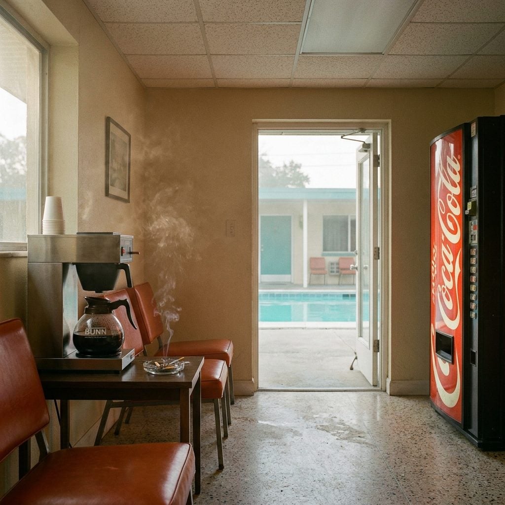 That Universal Motel Smell: Chlorine, Cigarette Smoke, and Burnt Coffee