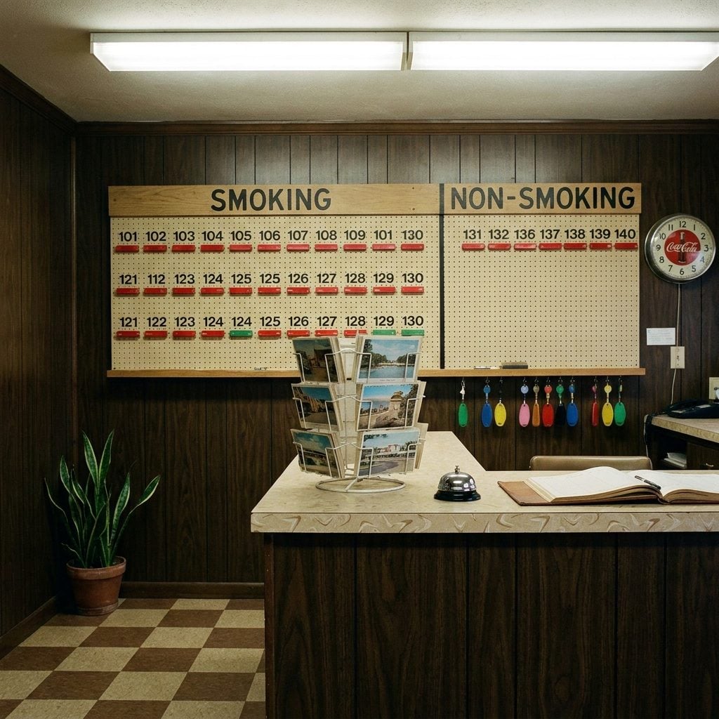 Smoking and Non-Smoking Rooms Listed as Separate Selling Points
