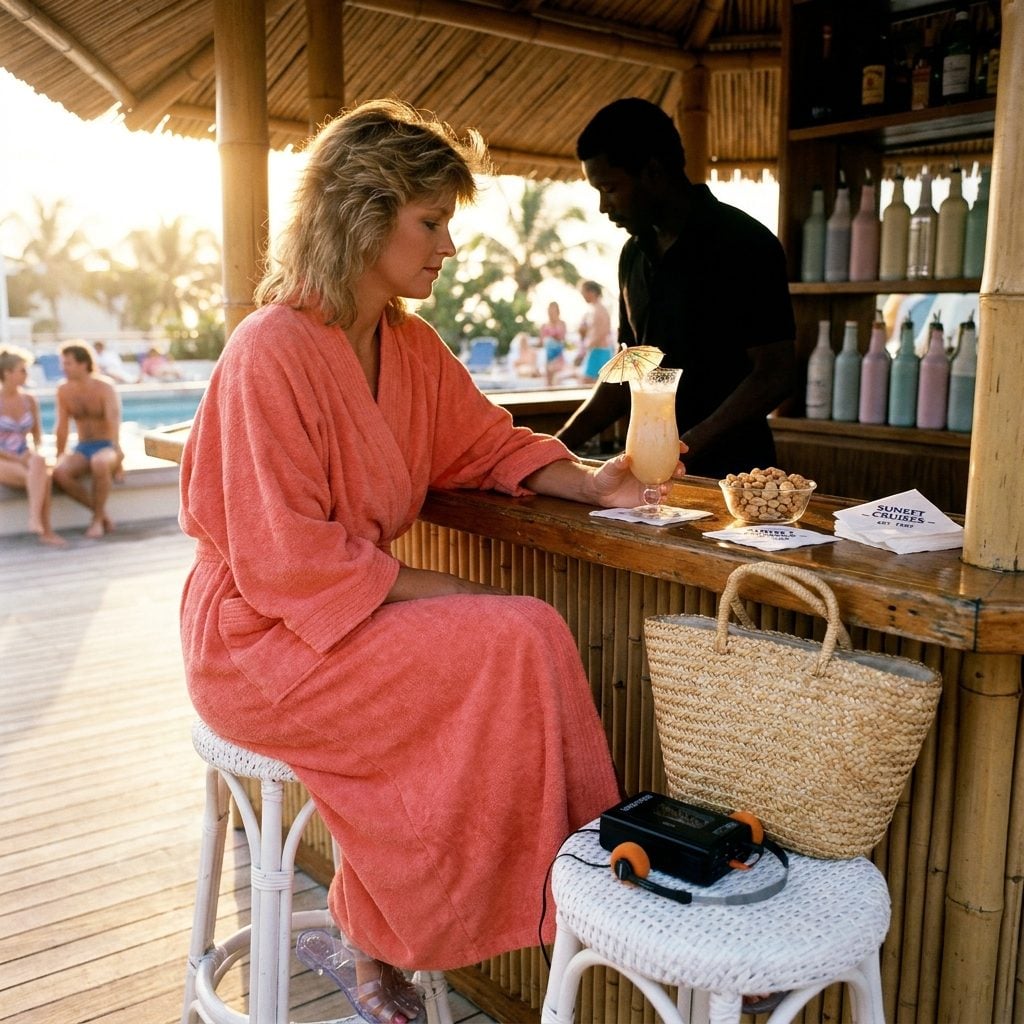 Colorful Terrycloth Cover-Ups That Turned the Pool Bar Into a Fashion Show