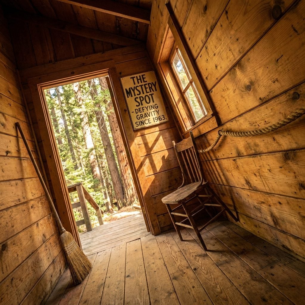 Mystery Spots Where Water Ran Uphill and You Couldn't Stand Straight
