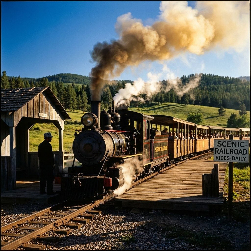 Old Steam Train Tourist Rides That Smelled Like Coal and Creosote