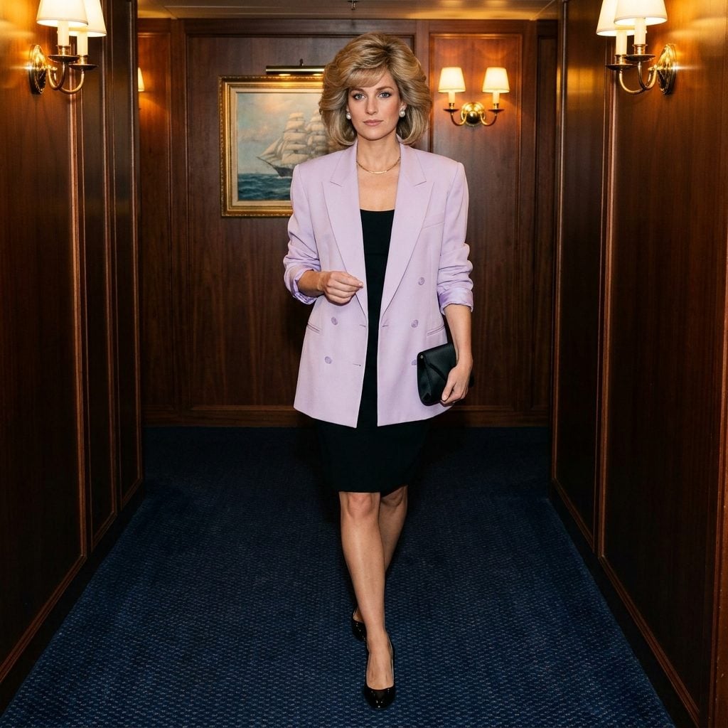 Pastel Blazers Thrown Over Everything for Formal Evenings