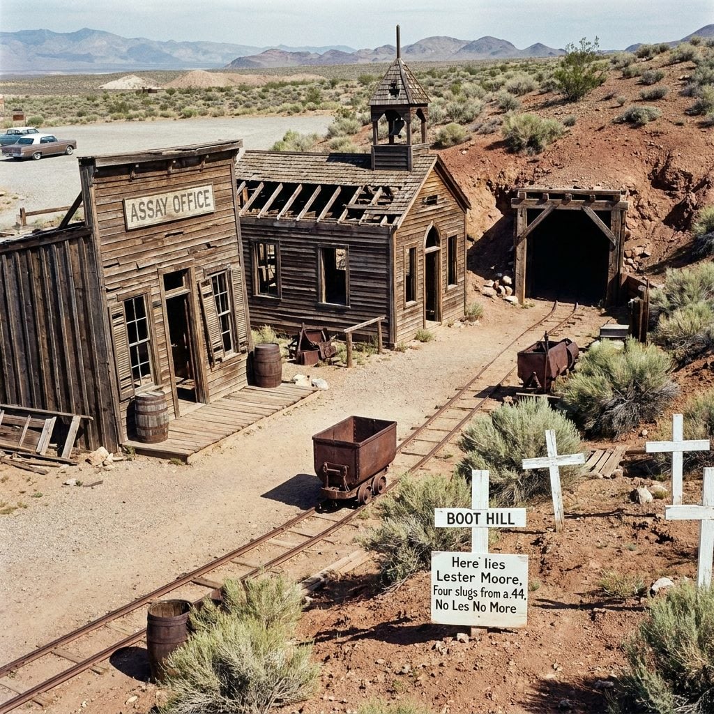 Roadside Ghost Towns Built Specifically for Tourists Who Wanted to Feel Spooked