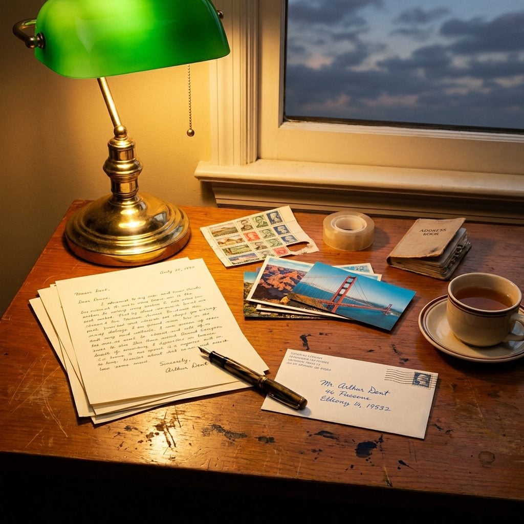 Handwritten Letters and Postcards Would Still Be a Regular Part of Staying Connected