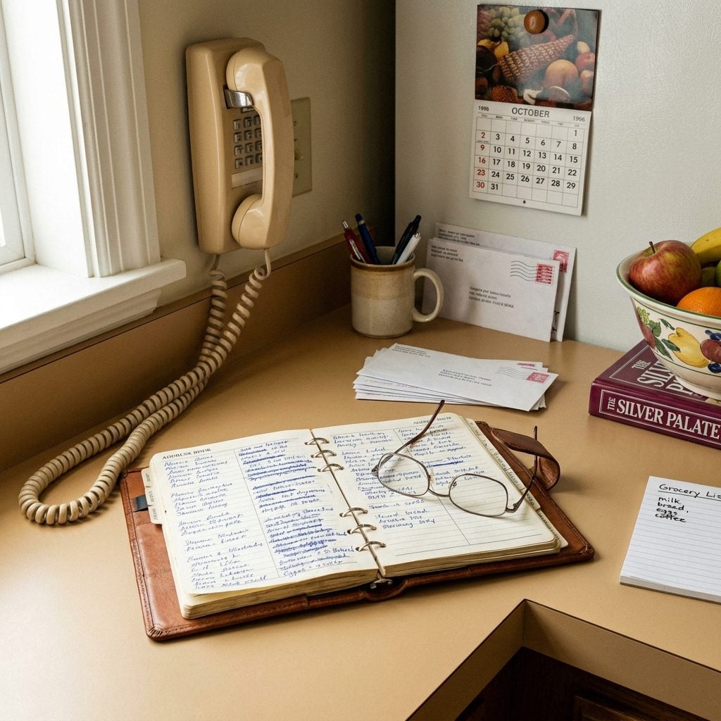 Handwritten Address Books Would Still Sit by Every Kitchen Phone in America
