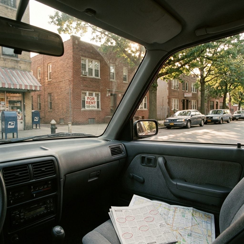 Apartment Hunting Would Mean Driving Slowly Past Buildings and Looking for Vacancy Signs
