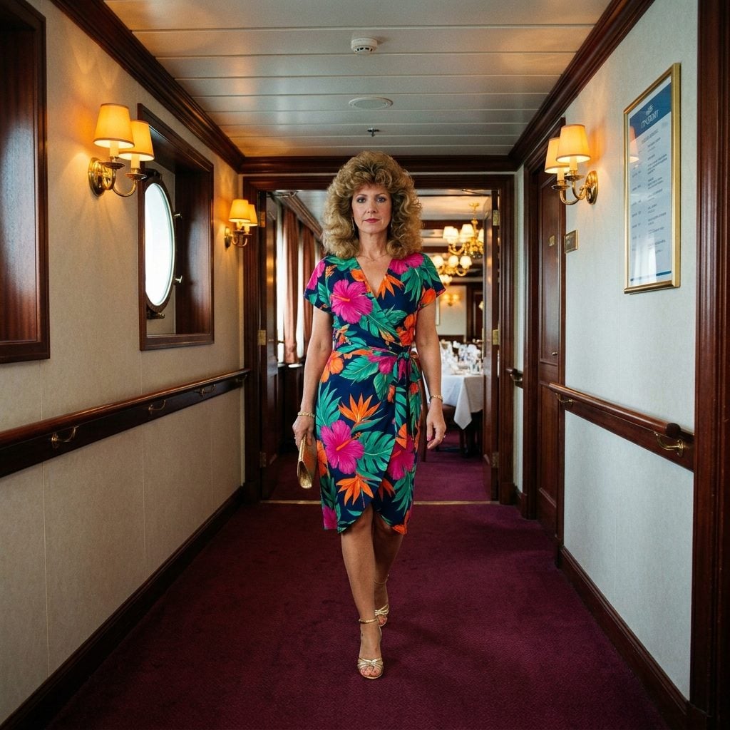 Wrap Dresses in Vibrant Tropical Colors That Handled Every Dinner From Casual to Captain's