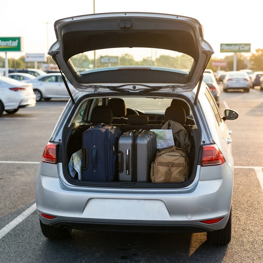 Booking the Smallest Car Available and Not Asking About Luggage Fit