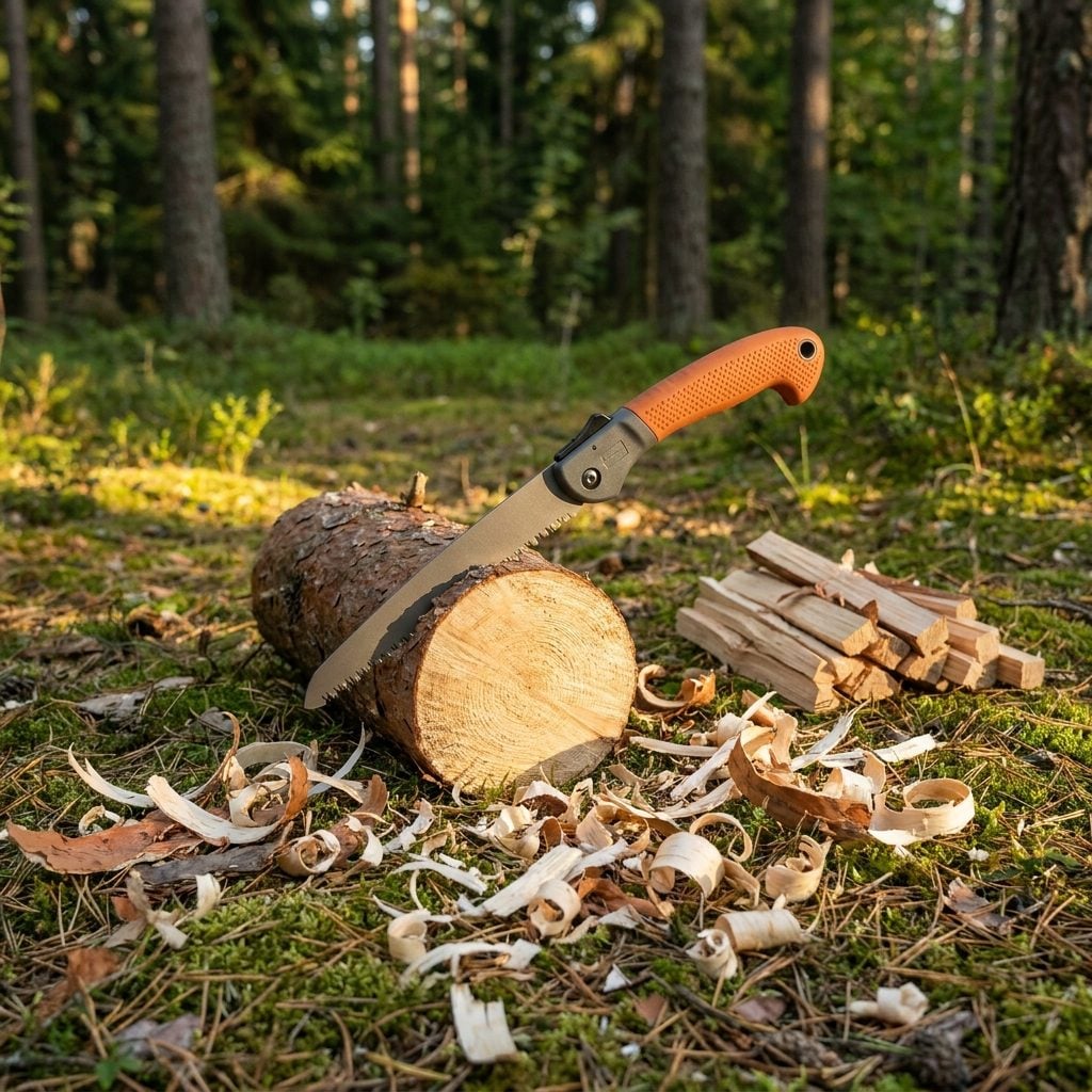 Bringing a Hatchet When a Folding Saw Weighs Half as Much and Does the Job Better