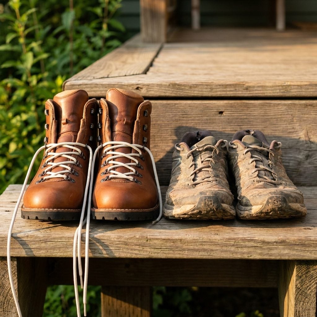 Buying Brand-New Boots the Week Before You Leave