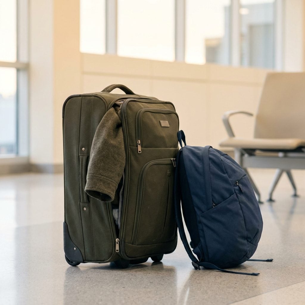 Carrying On a Bag That's Actually Two Bags Pretending to Be One