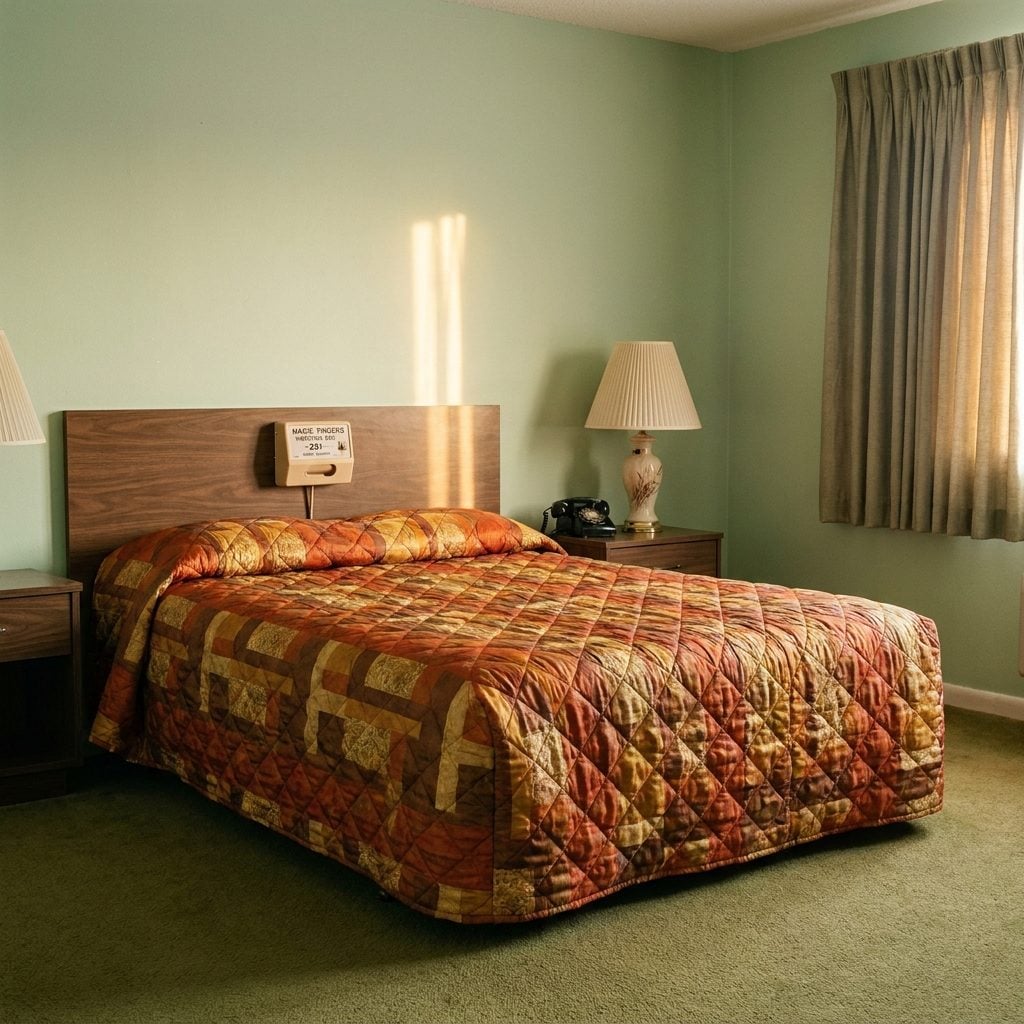 The Coin-Operated Magic Fingers Vibrating Bed