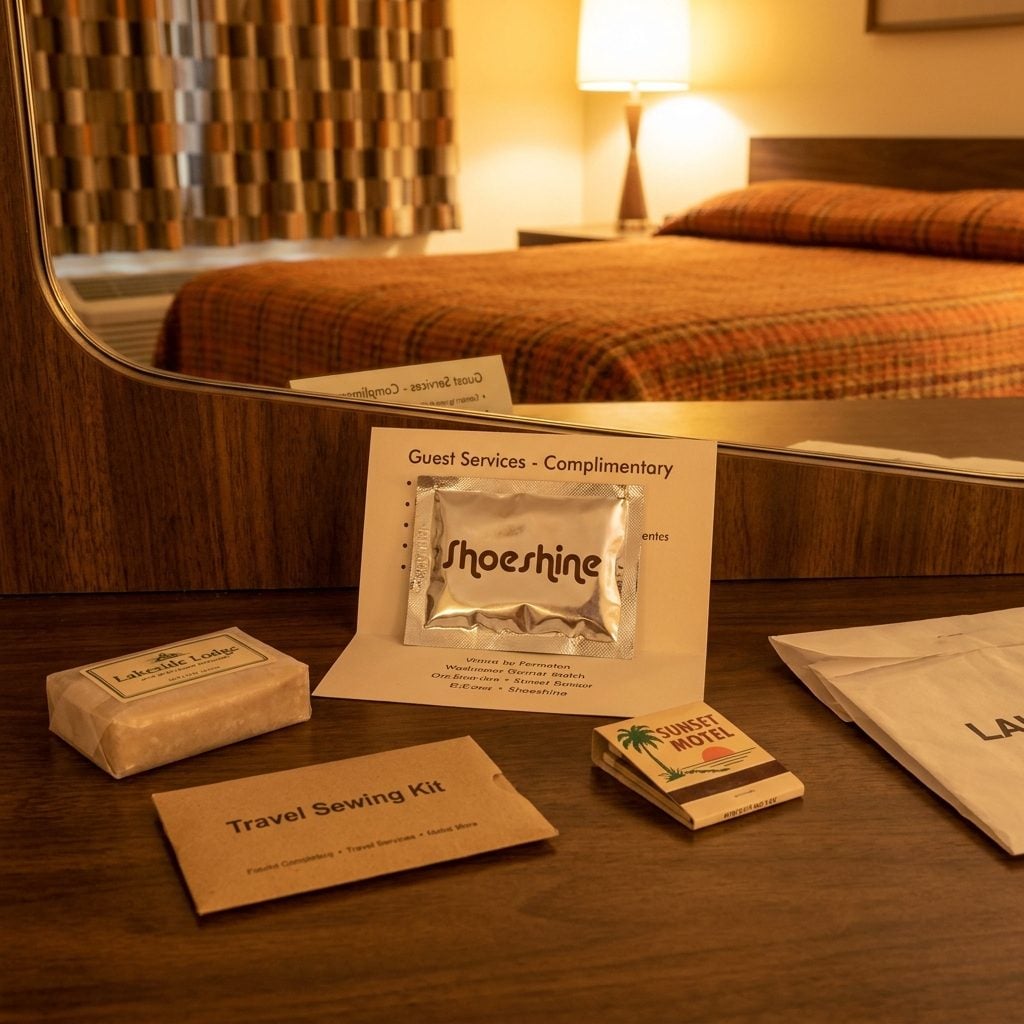 The Complimentary Shoeshine Cloth in a Foil Packet