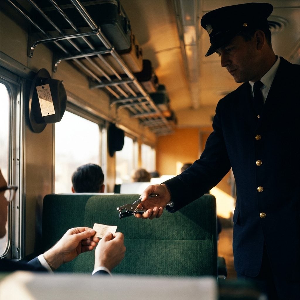 The Conductor's Ritual Punch of Your Ticket Stub