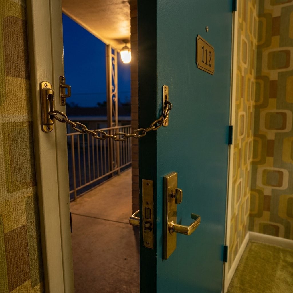 The Double-Bolted Security Chain That Let You Crack the Door Without Opening It