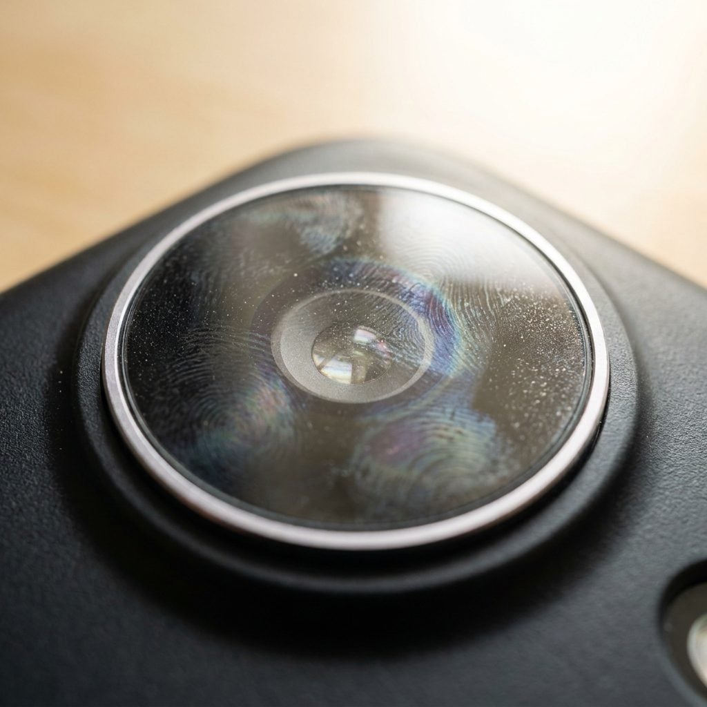 Forgetting to Clean the Fingerprints Off Your Phone Camera Lens