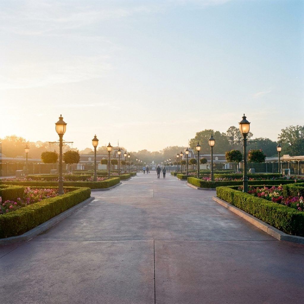 Heading Straight for the Biggest Ride When the Park Opens