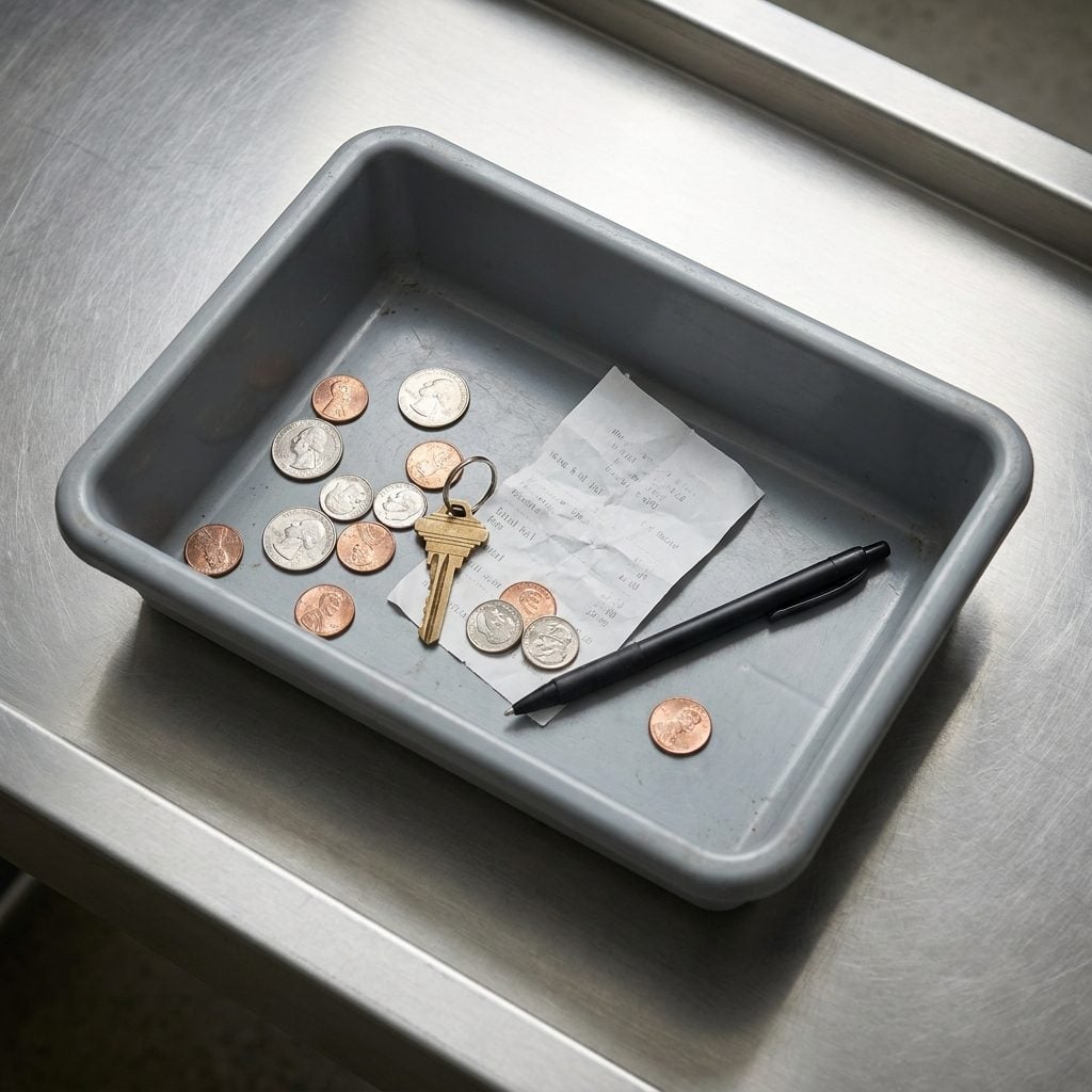 Leaving Coins and Keys in Every Pocket You Own