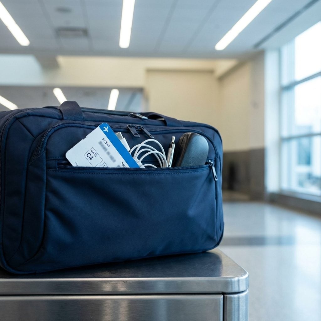 Leaving Your Boarding Pass Buried Somewhere You Can't Reach It