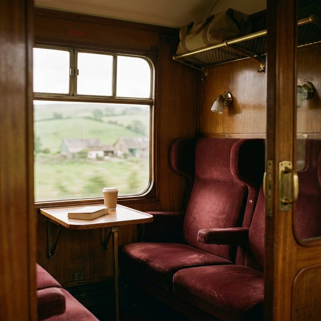 Never Photographing the Rental Car, Train Compartment, Cruise Cabin, or Airplane Seat That Was Part of the Story