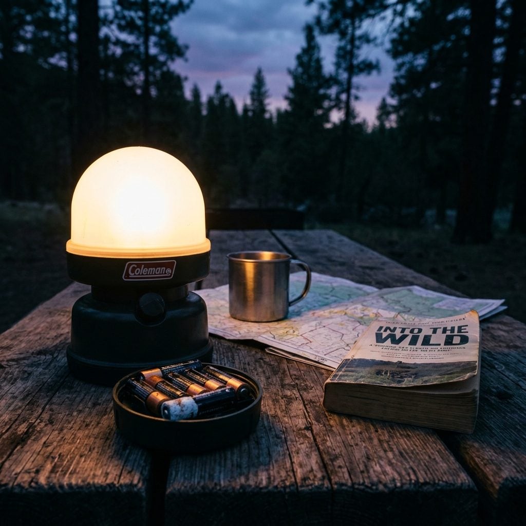 Packing a Lantern That Runs on D Batteries You Forgot to Check