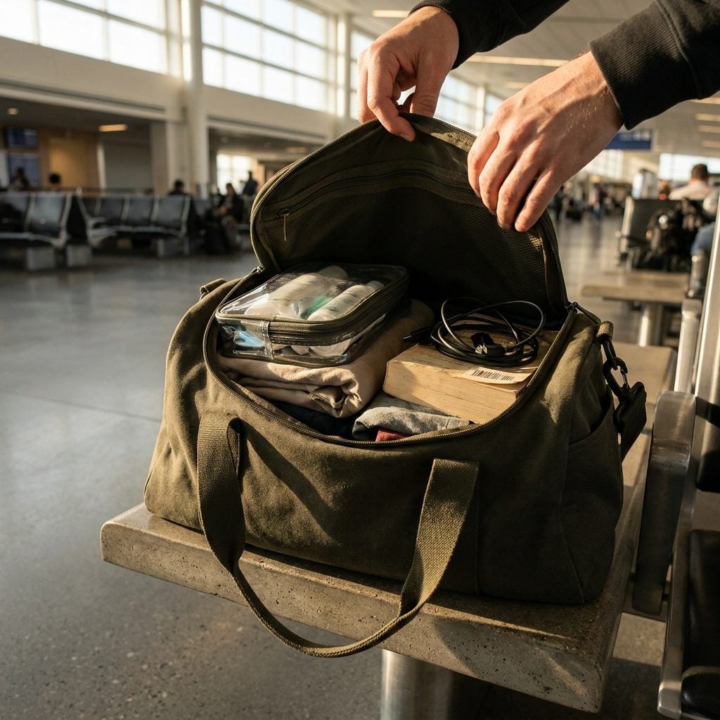 Packing the One Thing You Actually Need First Into the Very Bottom