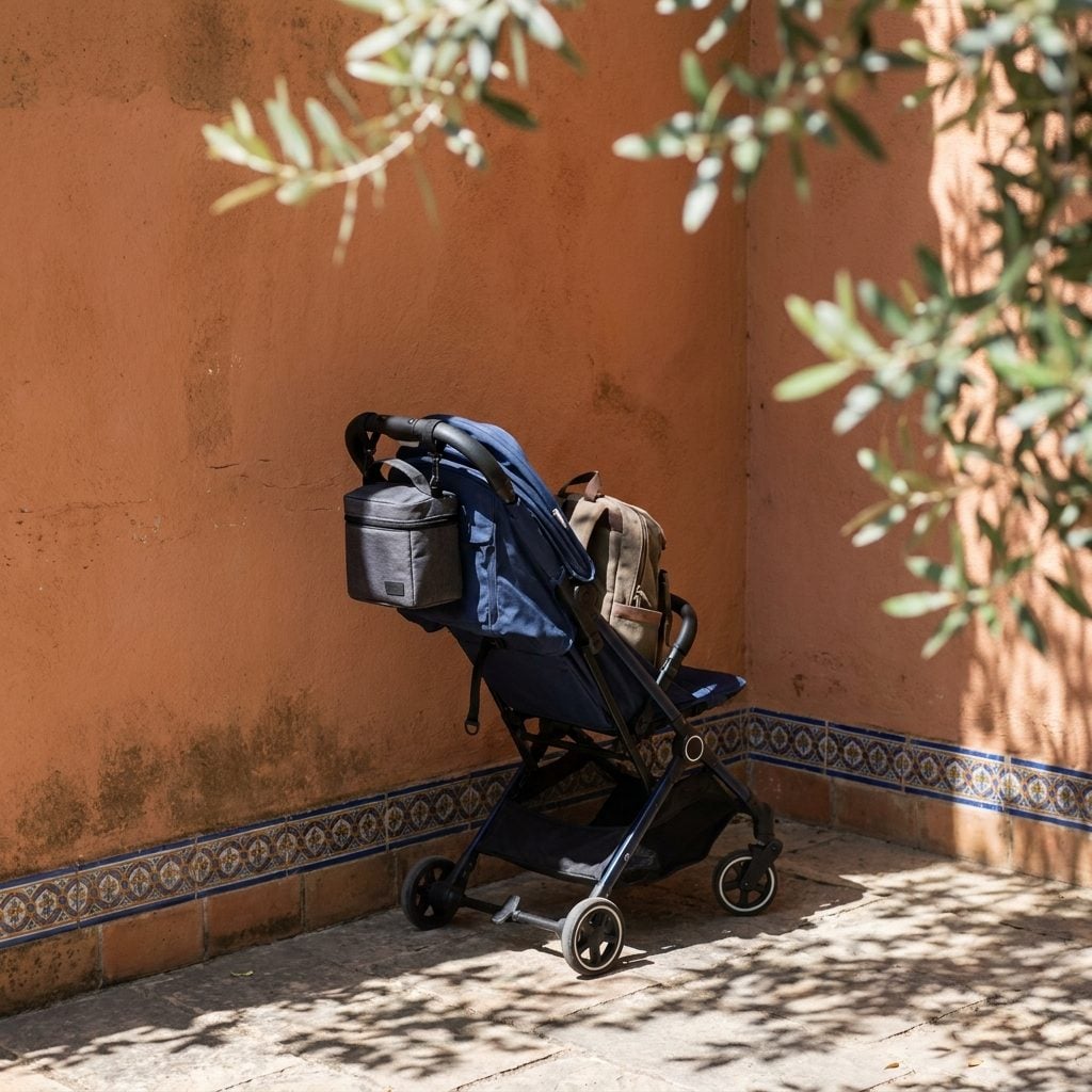 Packing the Stroller With Everything You Own