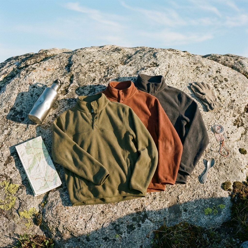 Packing Three Layers of Fleece and Zero Wind Protection