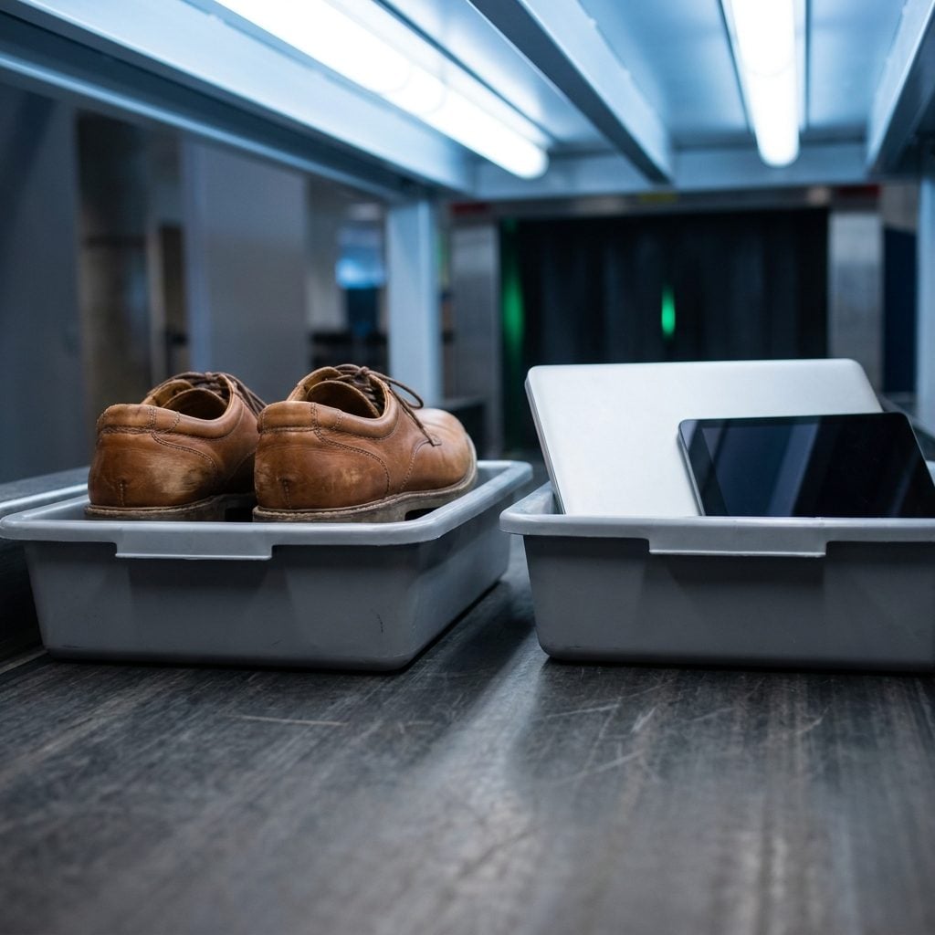 Putting Your Shoes in the Same Bin as Your Electronics