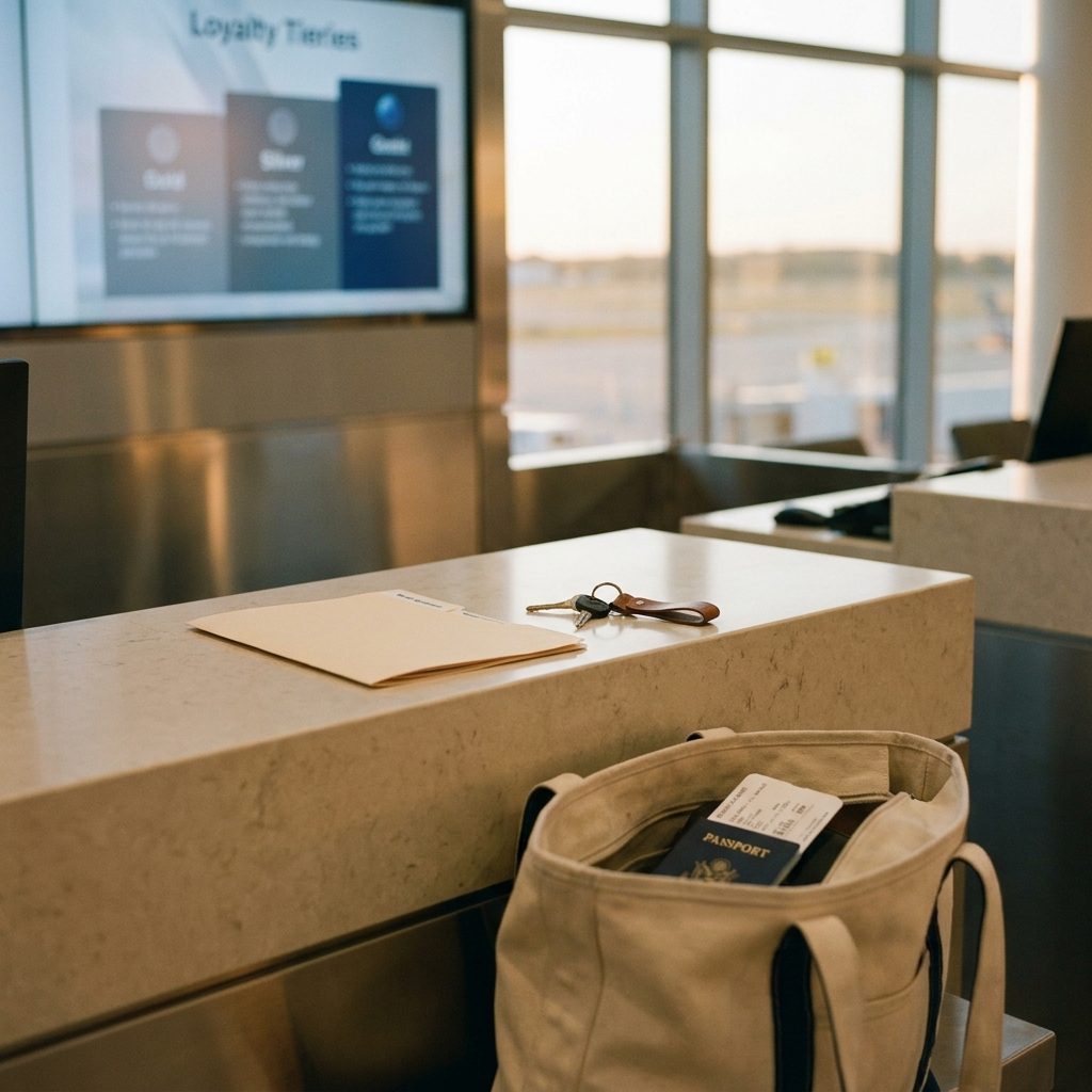 Signing Up for the Rental Company's Loyalty Program at the Counter Instead of Before You Go