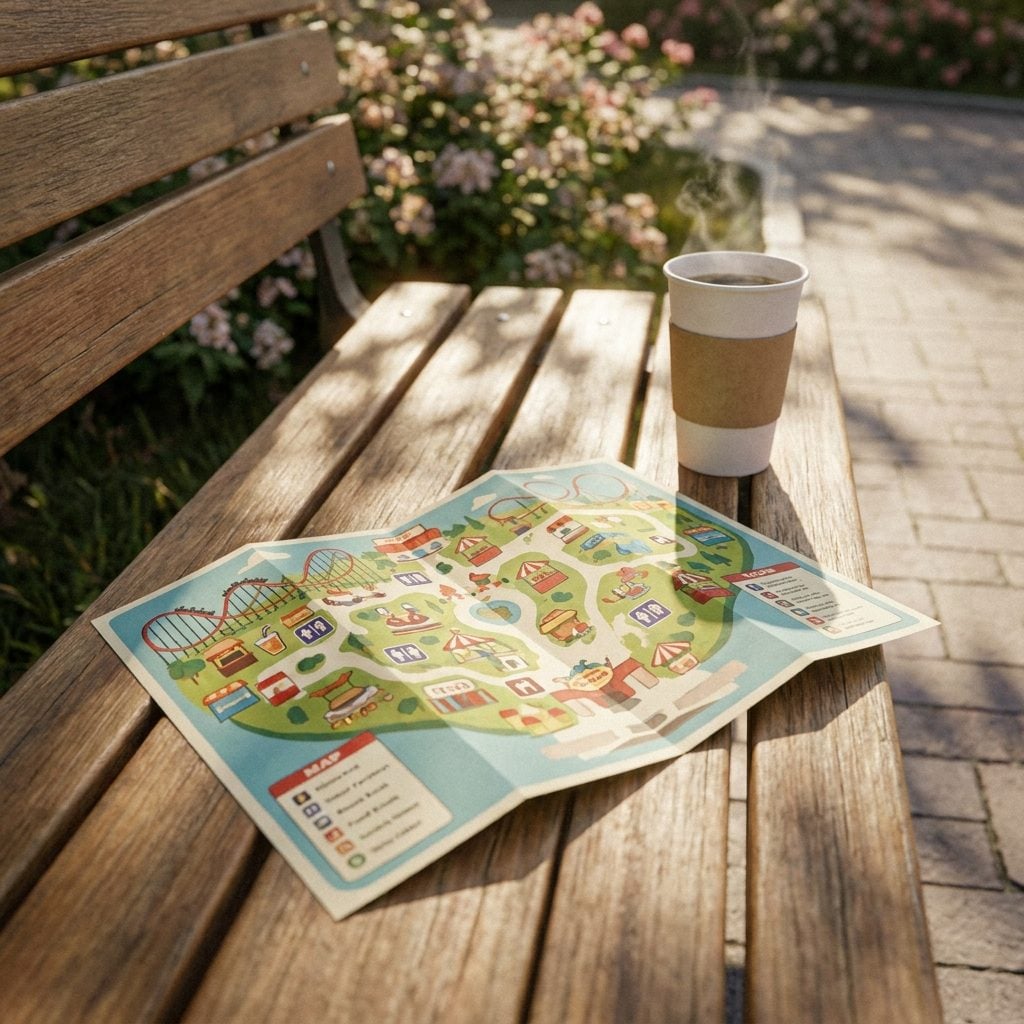Skipping the Park Map the Second You Walk Through the Gate