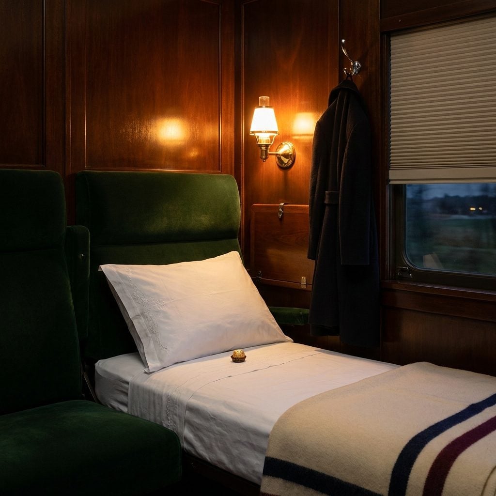 The Starched Pillowcase Left on Your Seat by the Sleeping Car Porter