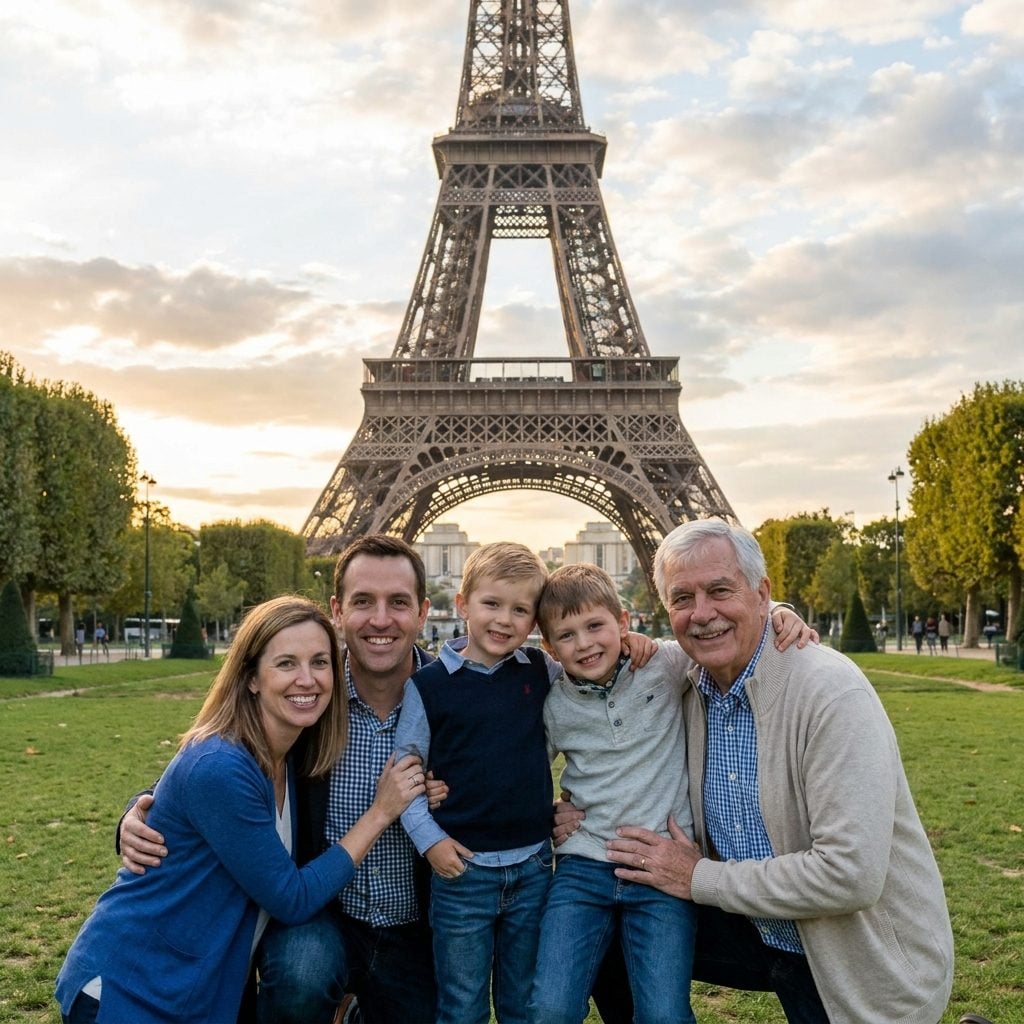 Taking Every Group Photo in Front of Landmarks and Nowhere Else