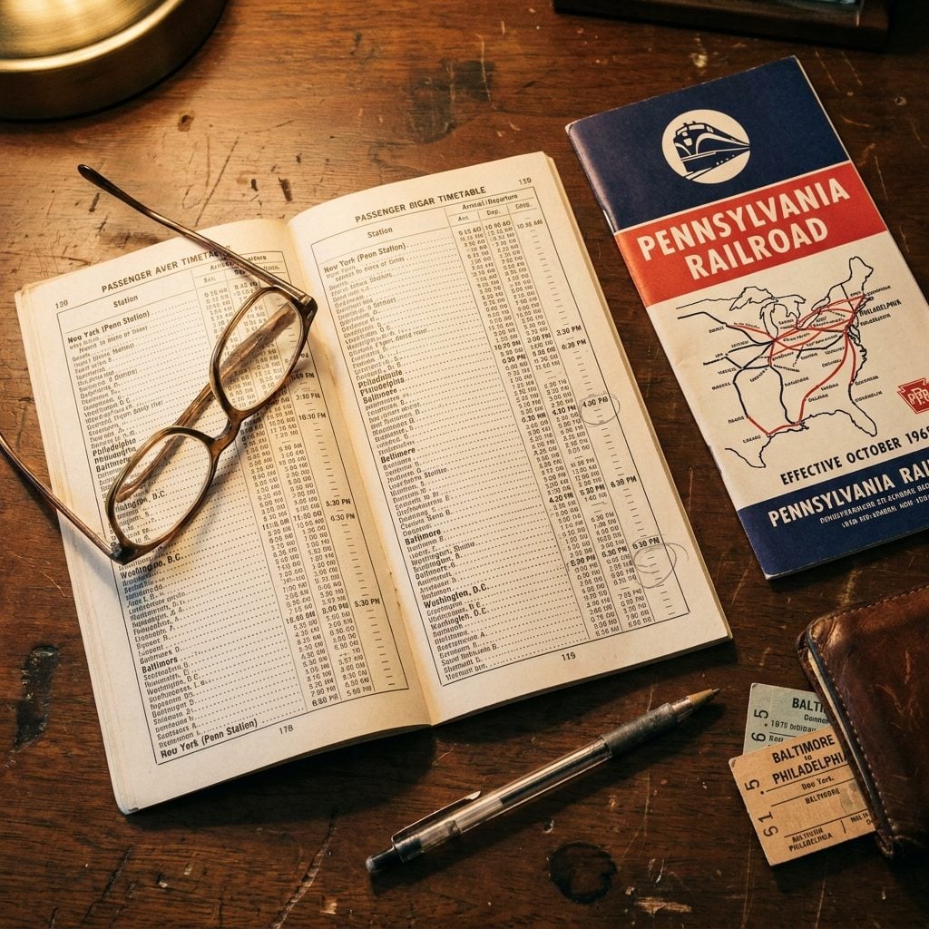 The Timetable Booklet You Could Read Like a Novel