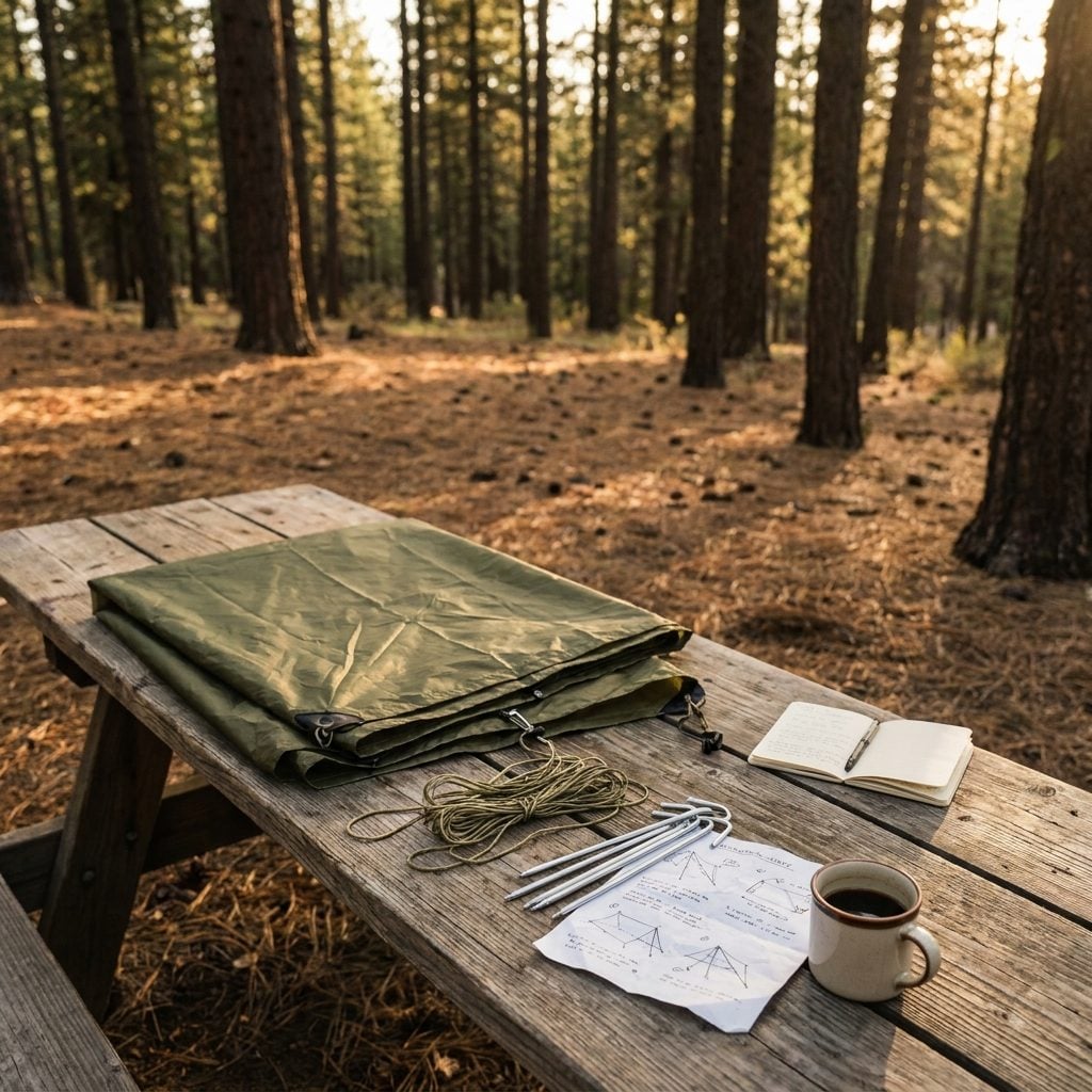 The Ultralight Tarp Shelter You Bought Without Practicing the Setup