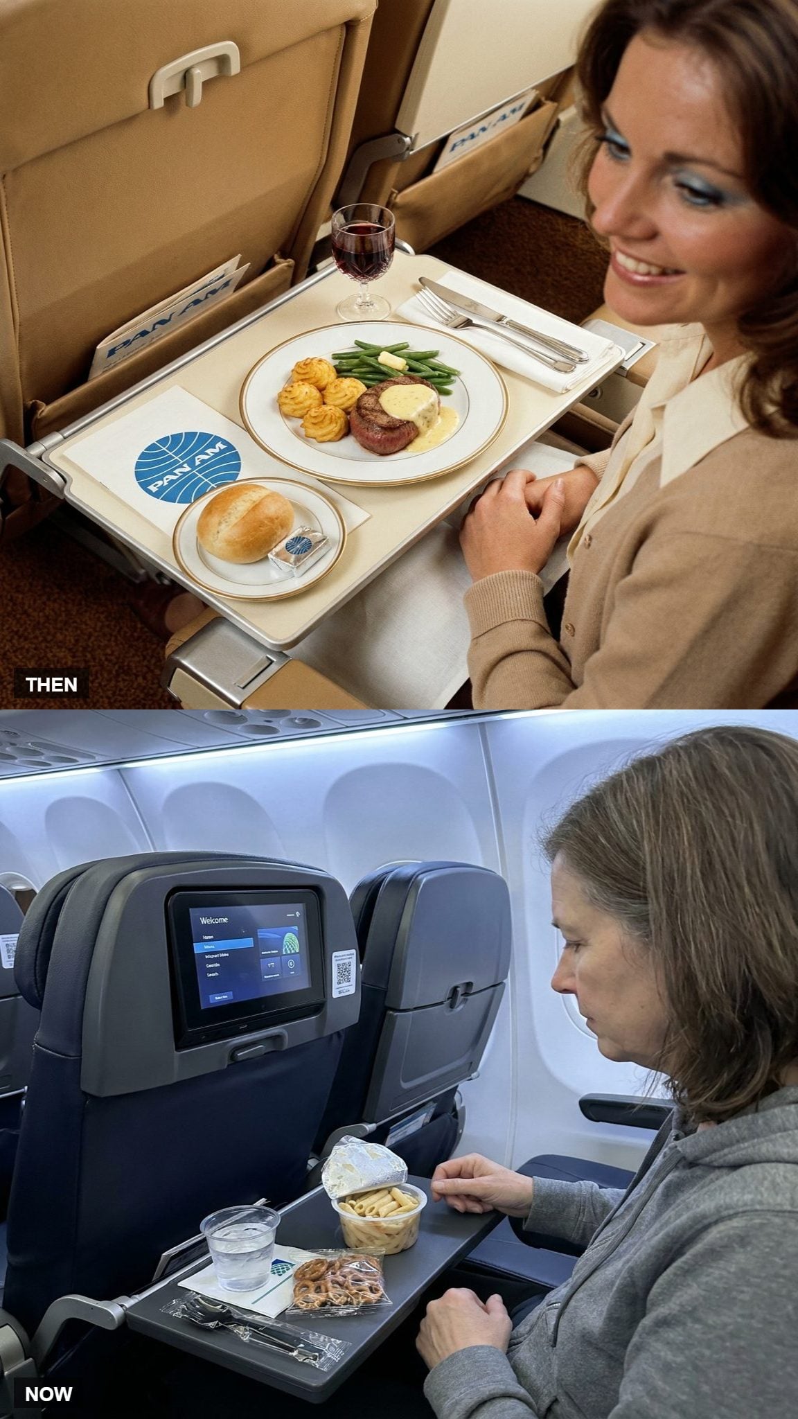 The Airline Meal Served on Real China