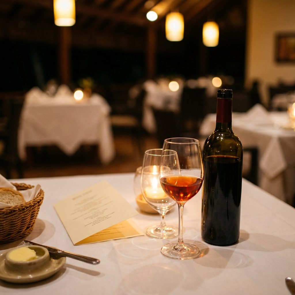 Assuming the Included Wine Is the Best the Resort Stocks