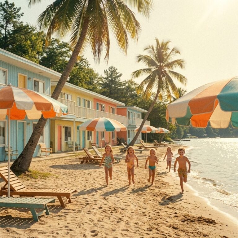 The Beach or Lake Resort Motel