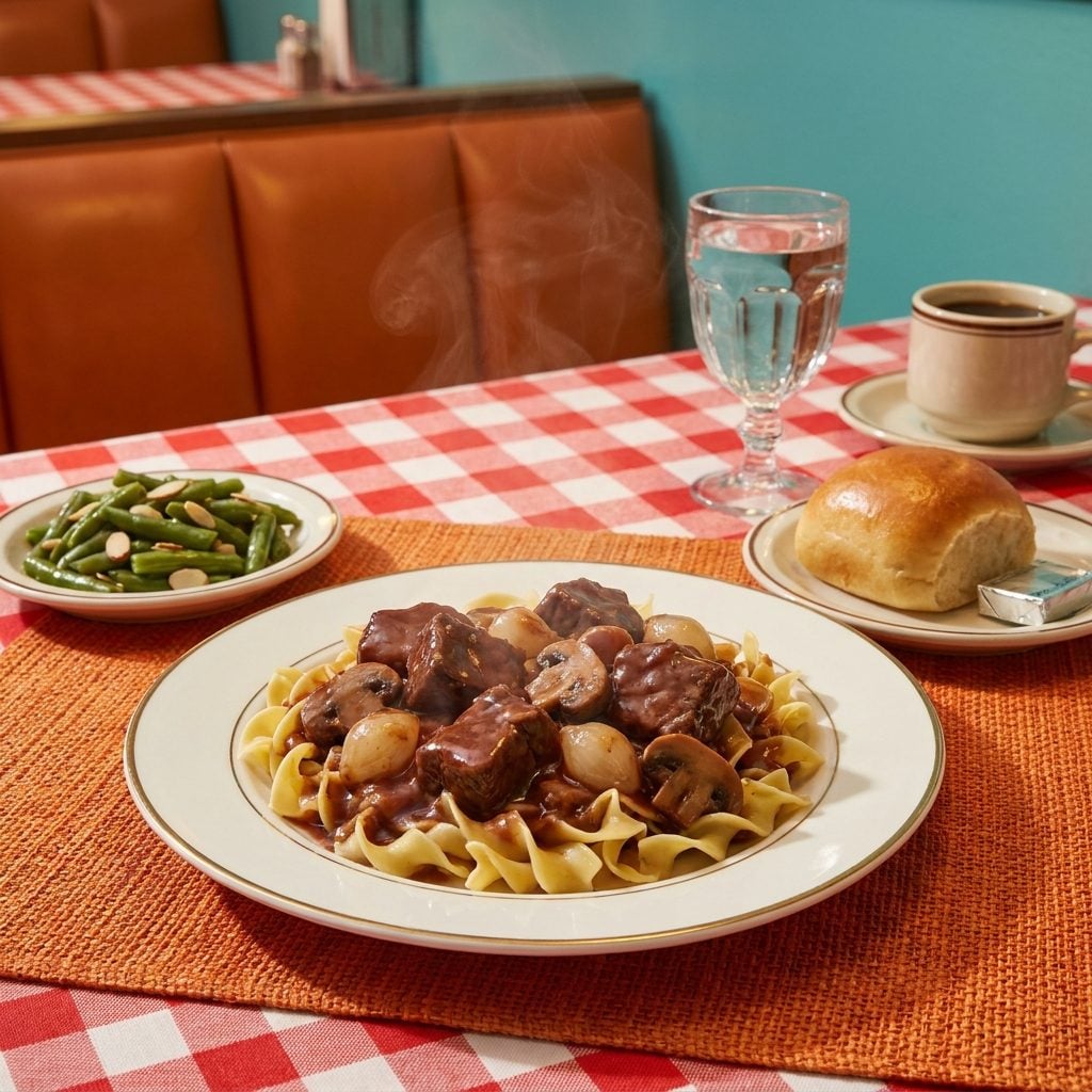 The Beef Burgundy That Somehow Existed on a Highway Menu