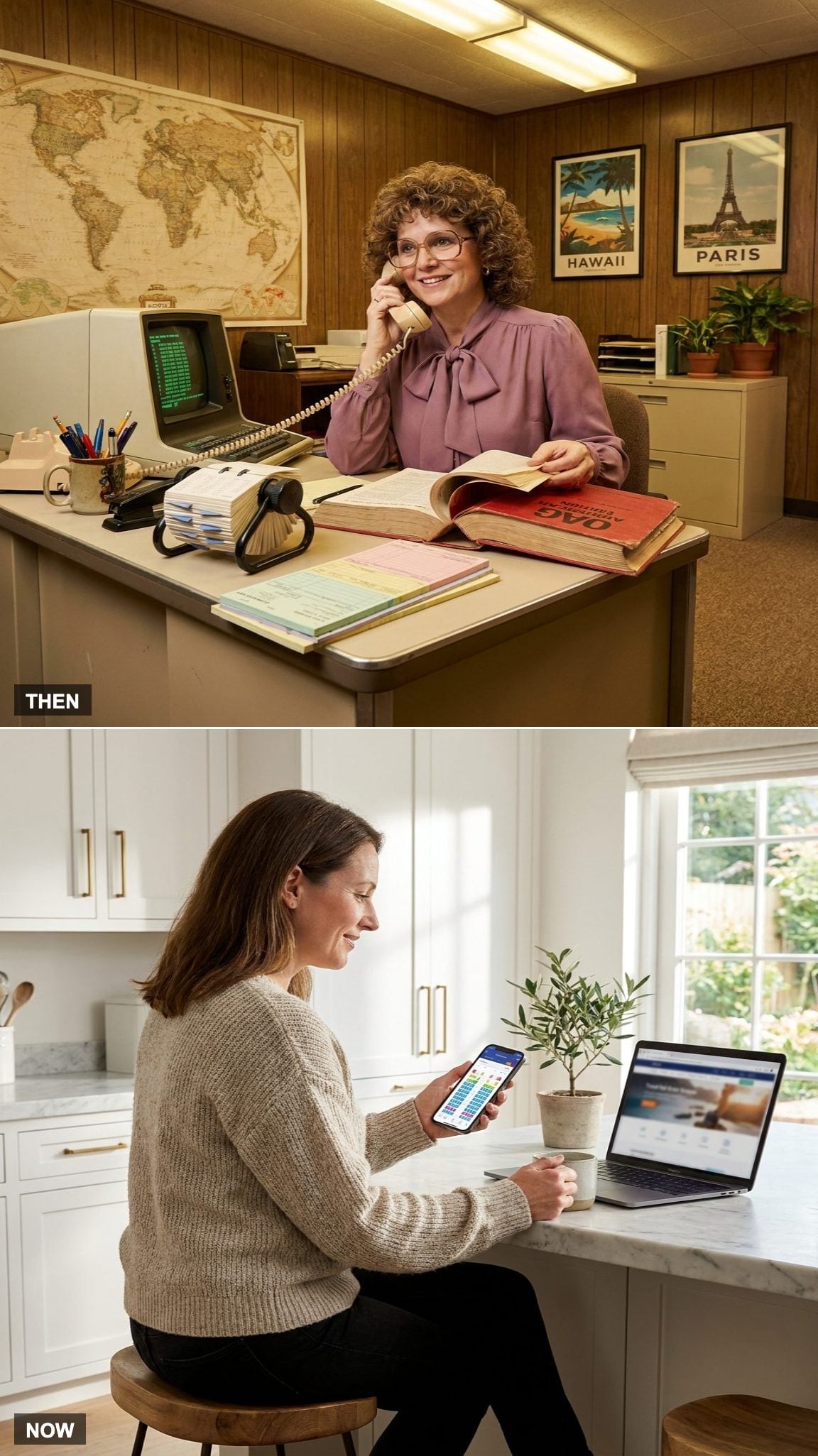 Booking a Seat: The Travel Agent Call vs. The Two-Minute Tap