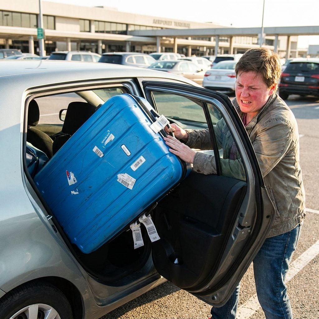 Bringing the Giant Suitcase for a Three-Night Drive