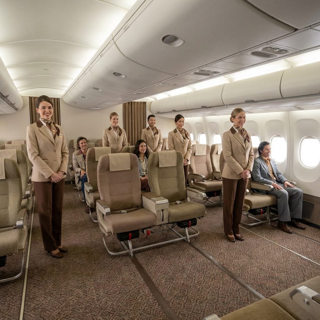 The First-Class Cabin With Enough Crew to Make Service Feel Personal