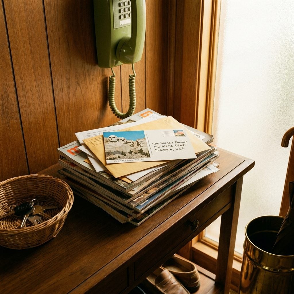 The Card That Beat You Home by a Full Week Because You Forgot You Mailed It